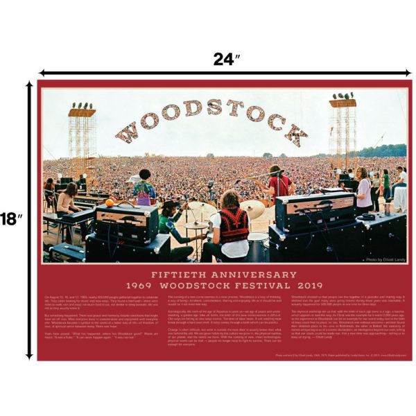 Woodstock Festival 50th Anniversary Poster